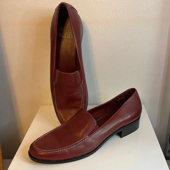 Mootsies Tootsies Shoes Mootsies Tootsies Teddi Dark Red